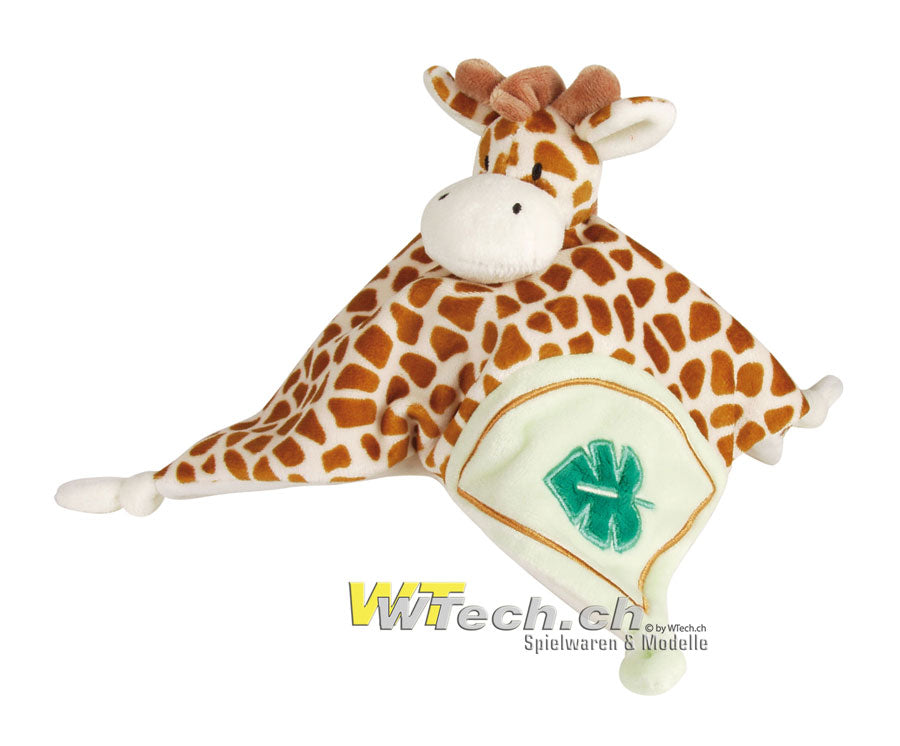 Long Legs Collection Nuscheli Giraffe mit Blatt