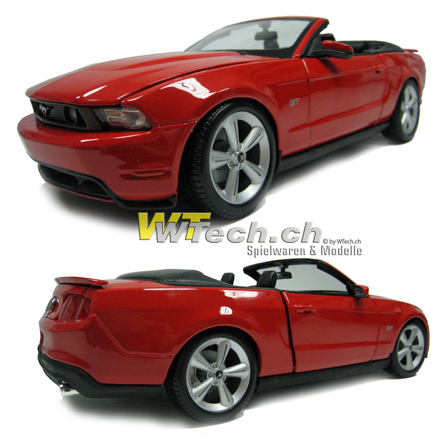 Ford Mustang GT Convertible 2010 Cabrio rot