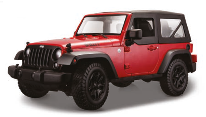 Jeep Wrangler 2014 rot