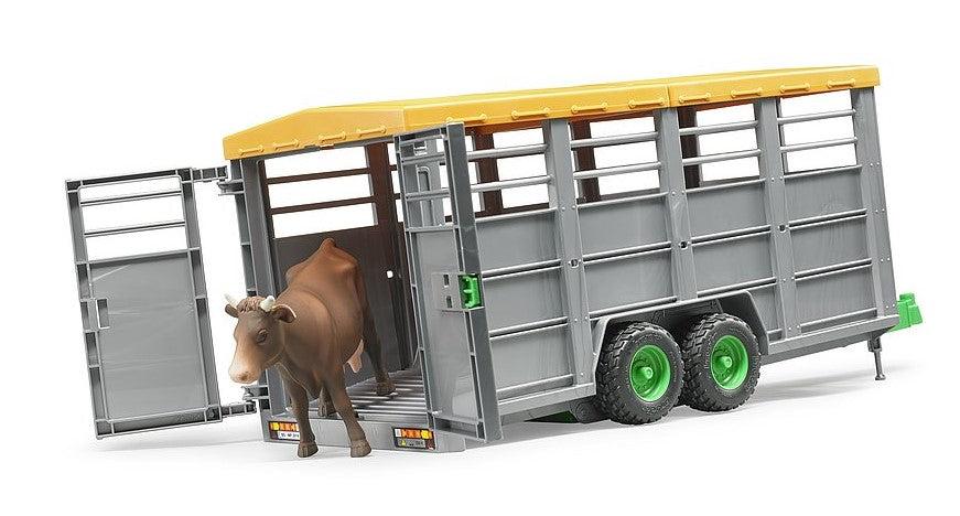 Viehtransportanhänger mit Kuh