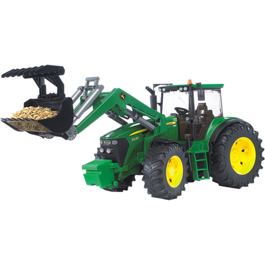 John Deere Traktor mit Frontlader Profi-Serie 44.5x17.5x20cm