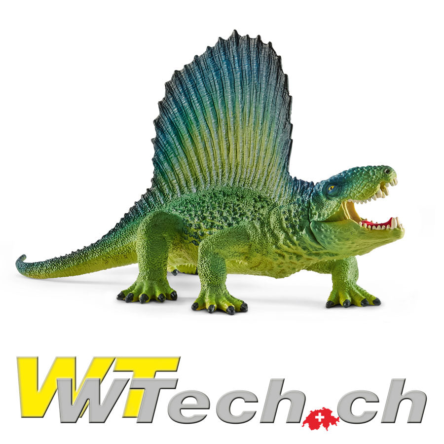 Dimetrodon Mit beweglichem Unterkiefer