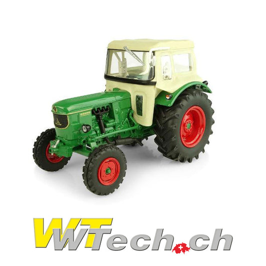 Deutz D 6005 2WD mit Fritzmeier Verdeck