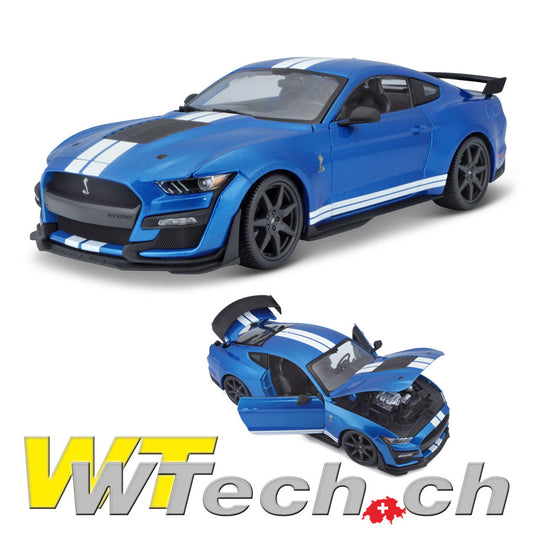 Ford Mustang Shelby GT500 2020 1/18 blau