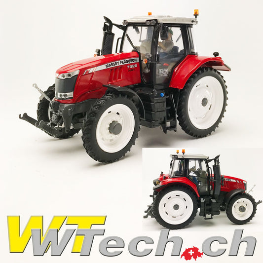 Massey Ferguson 7626 mit Pflegebereifung limited