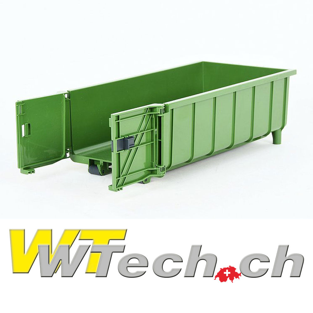Abroll Container grün