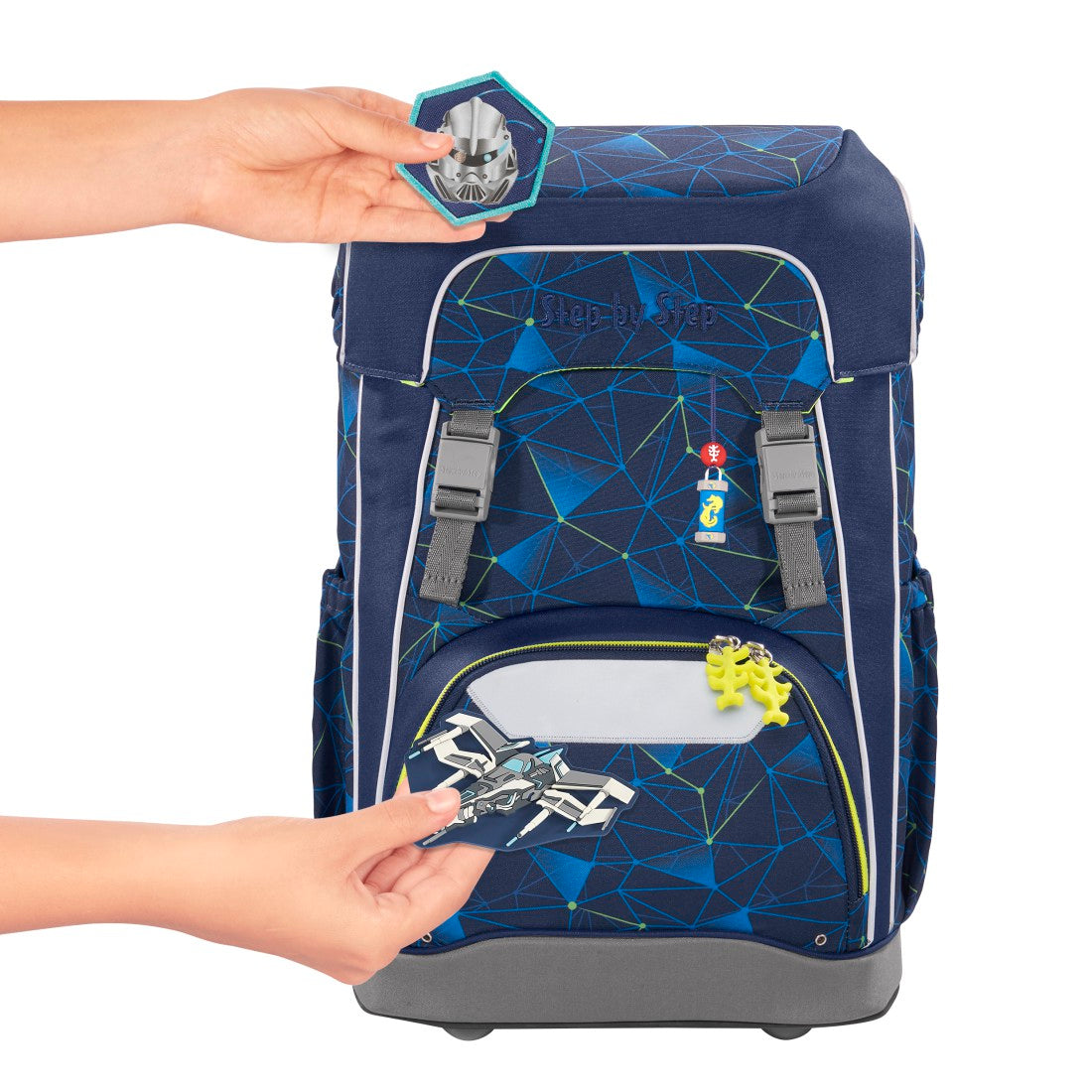 Step by Step GIANT Schulrucksack-Set Starship Sirius"