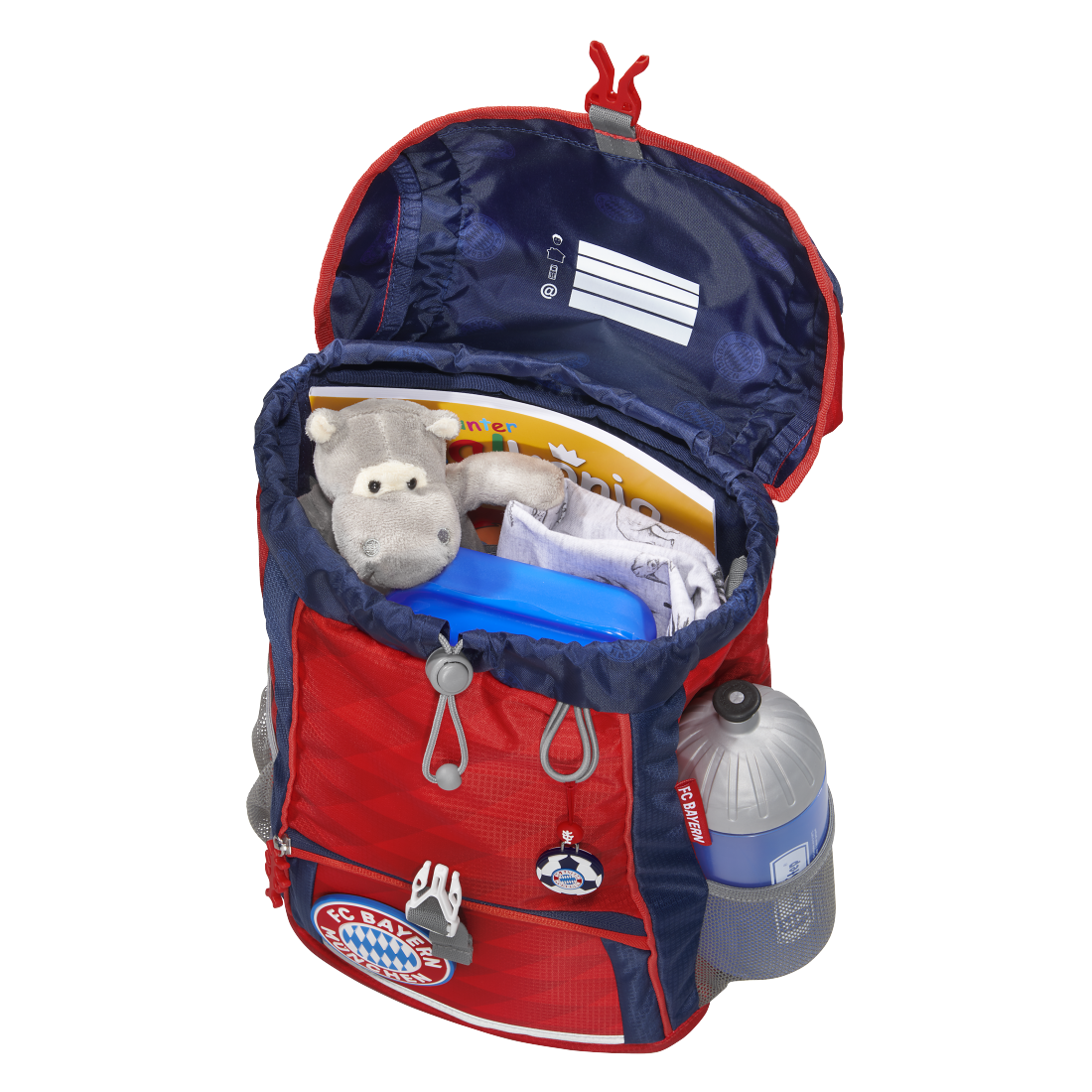 Step by Step JUNIOR KID FC Bayern Rucksack-Set Mia san Mia"