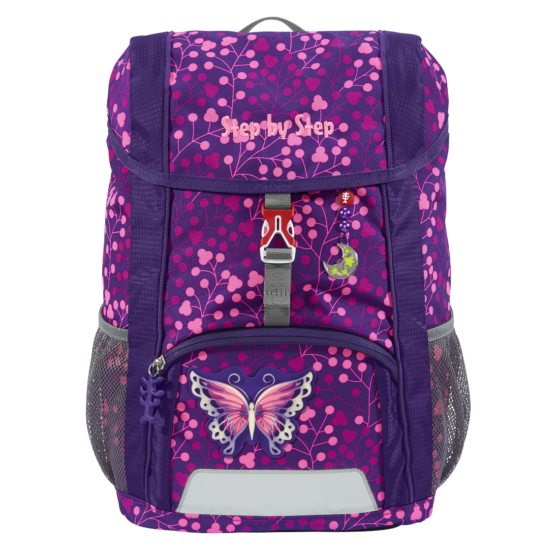 Step by Step JUNIOR KID SHINE Rucksack-Set Butterfly Night Ina"