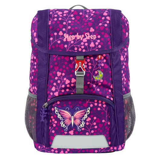 Step by Step JUNIOR KID SHINE Rucksack-Set Butterfly Night Ina"