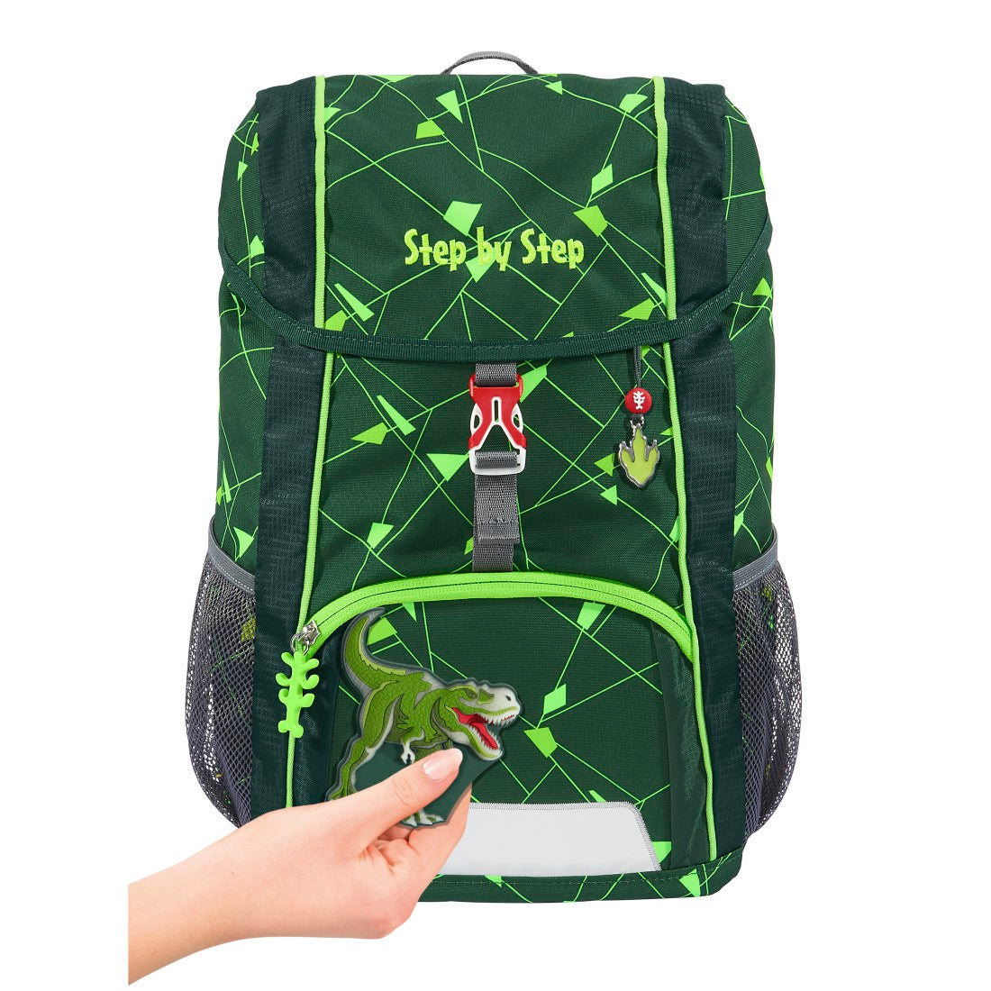 Step by Step JUNIOR KID SHINE Rucksack-Set Dino Night Tyro"