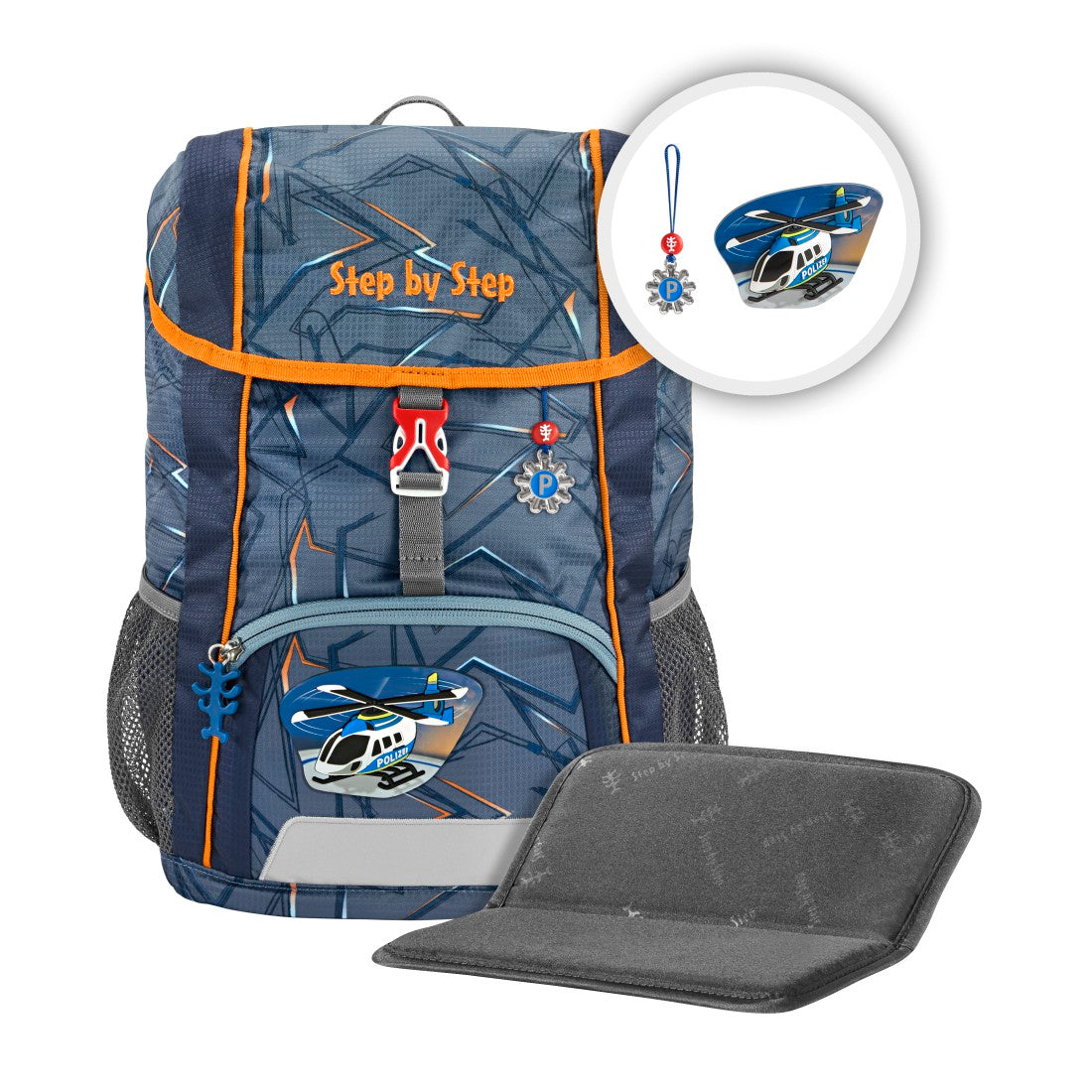 Step by Step JUNIOR KID Rucksack-Set Helicopter Sam"