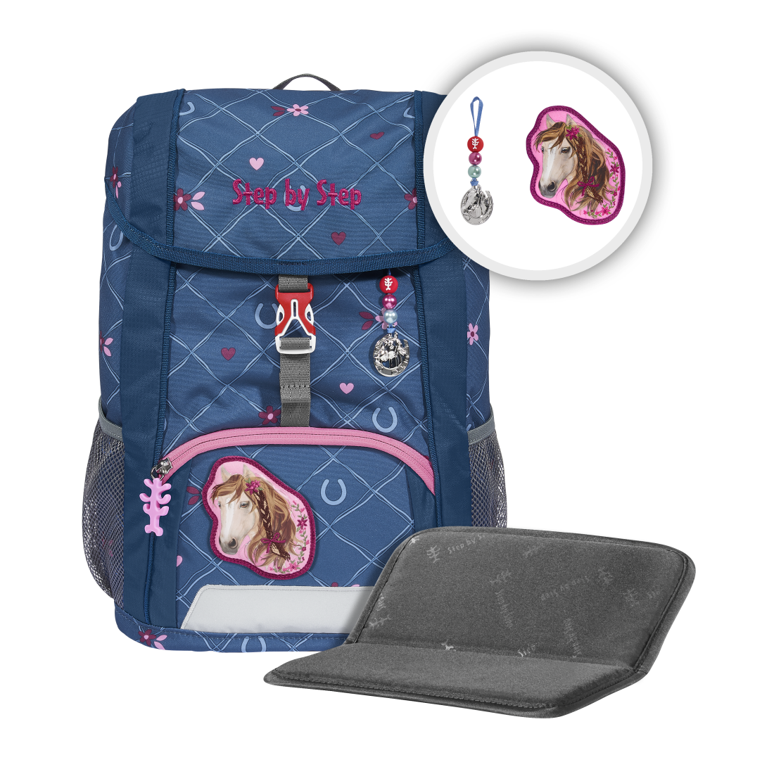 Step by Step JUNIOR KID Rucksack-Set Horse Lima"