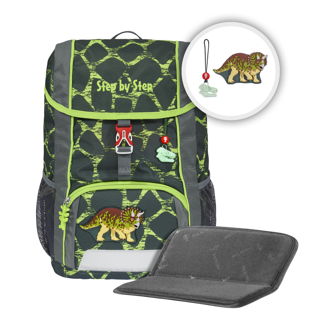 Step by Step JUNIOR KID Rucksack-Set Dino Tres"