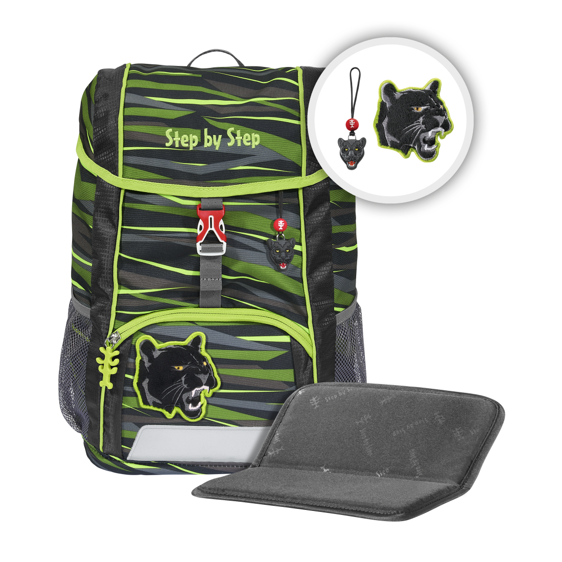 Step by Step JUNIOR KID Rucksack-Set Wild Cat Chiko"