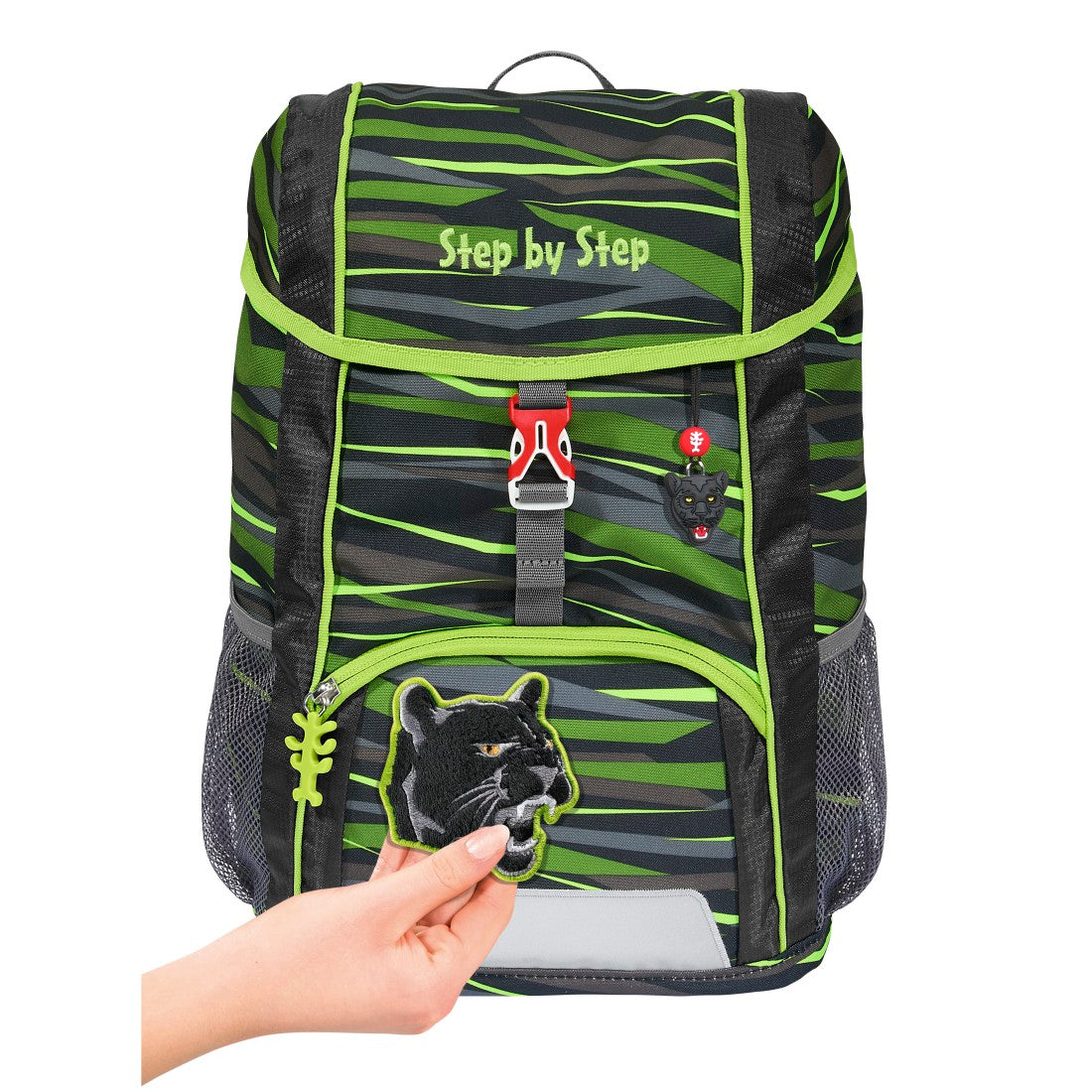 Step by Step JUNIOR KID Rucksack-Set Wild Cat Chiko"