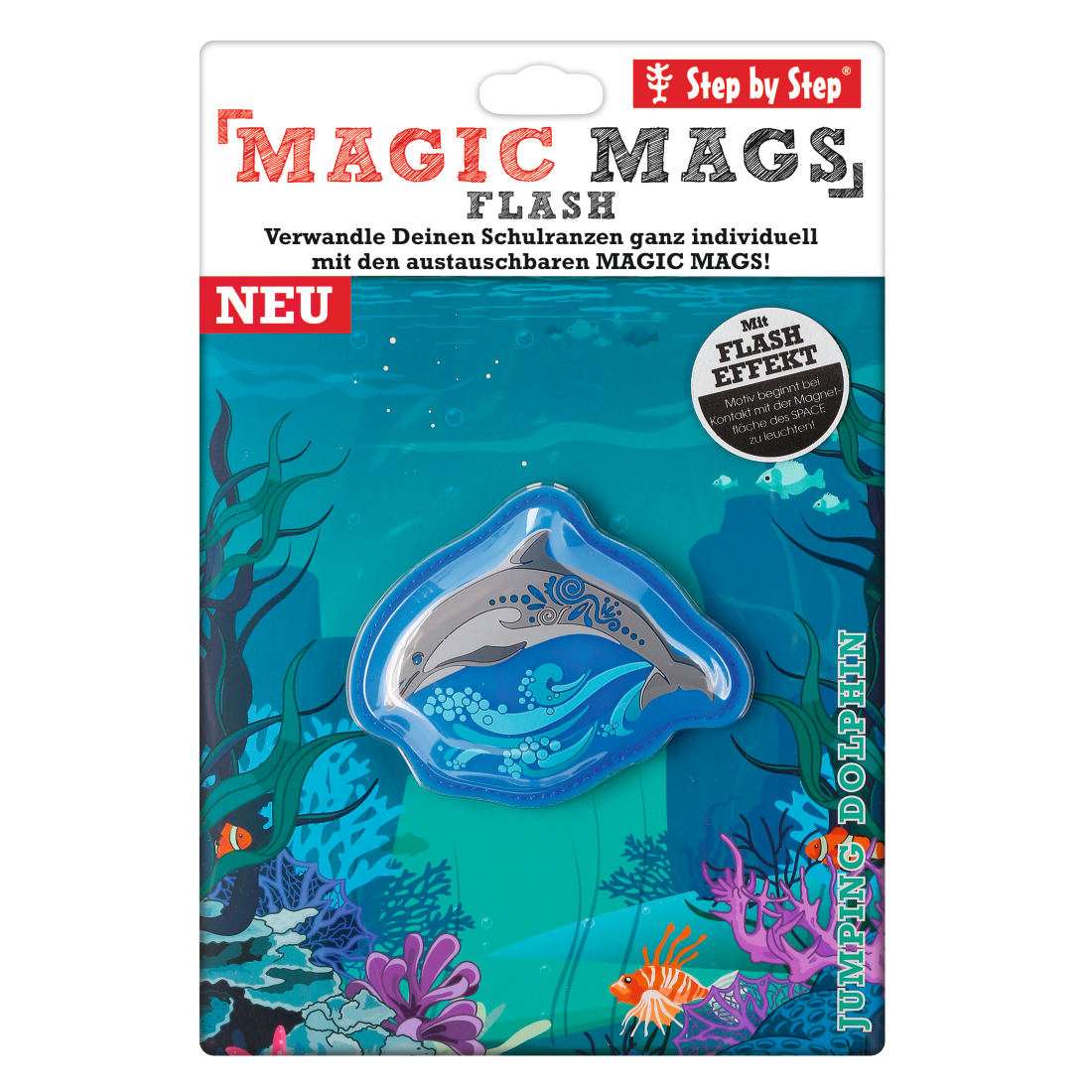 Step by Step MAGIC MAGS FLASH Jumping Dolphin Fips"