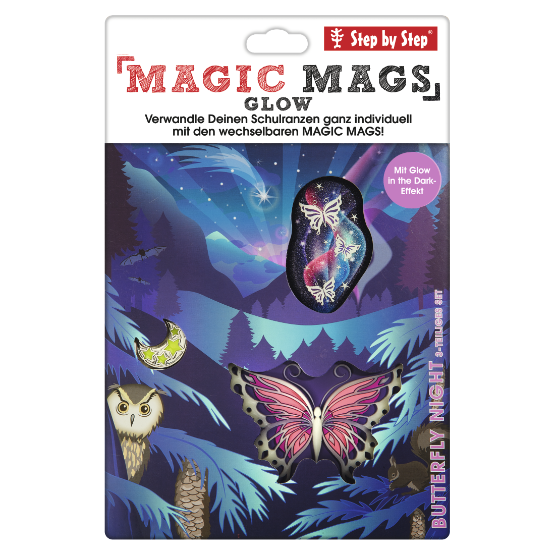 Step by Step MAGIC MAGS GLOW Butterfly Night Ina"