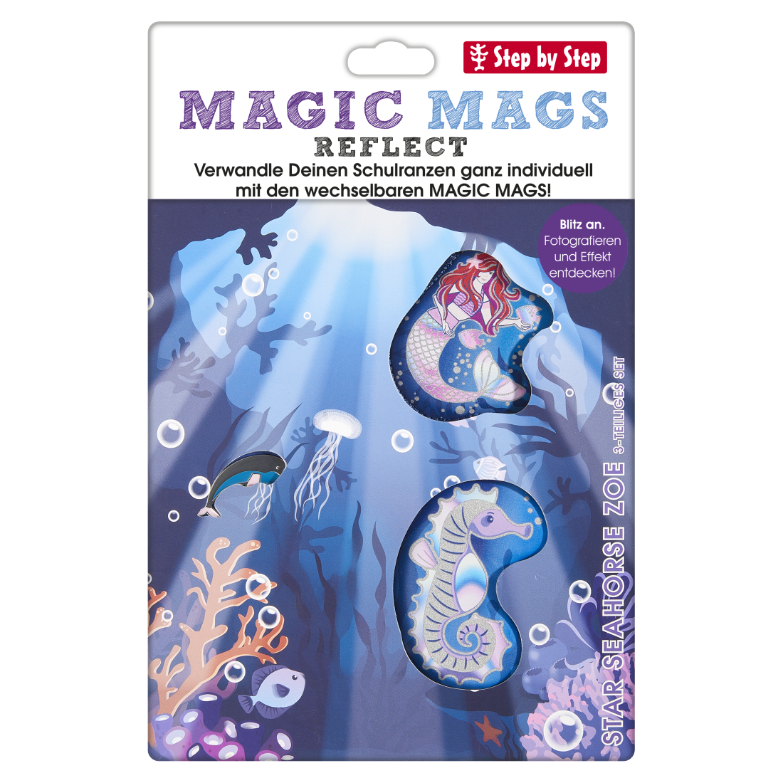 Step by Step MAGIC MAGS REFLECT Star Seahorse Zoe"