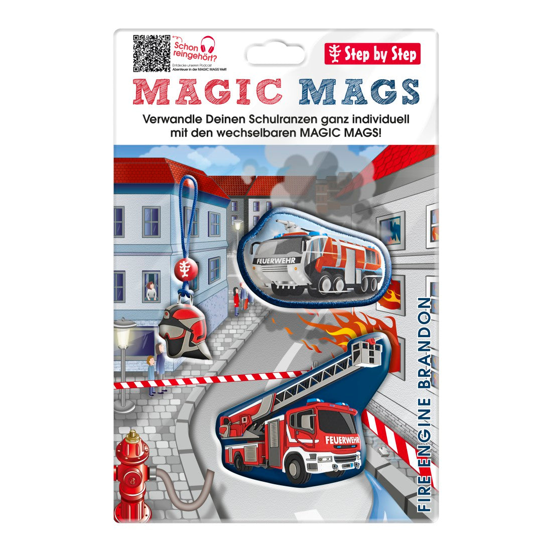 Step by Step MAGIC MAGS Fire Engine Brandon"