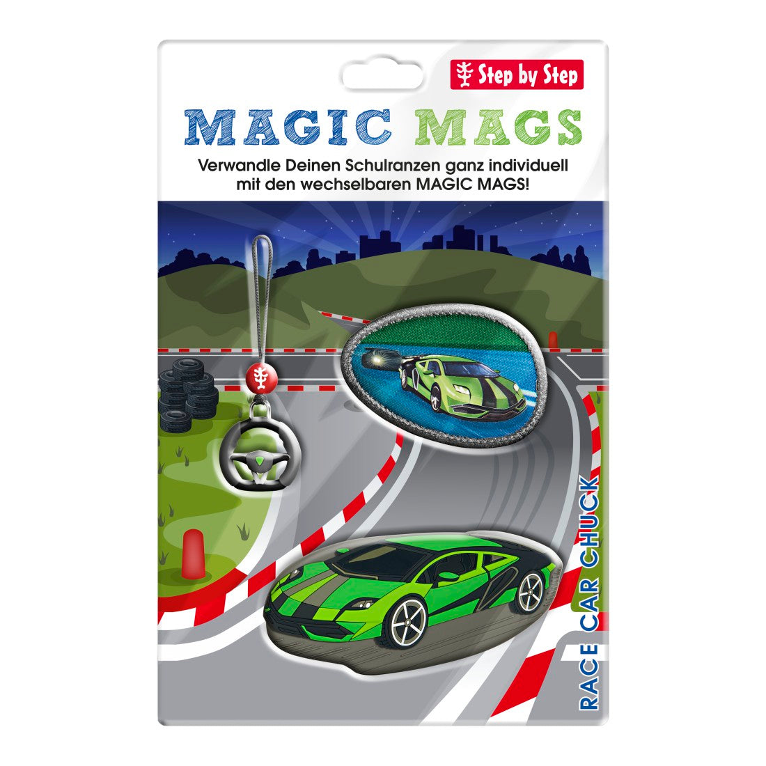 Step by Step MAGIC MAGS Race Car Chuck”"