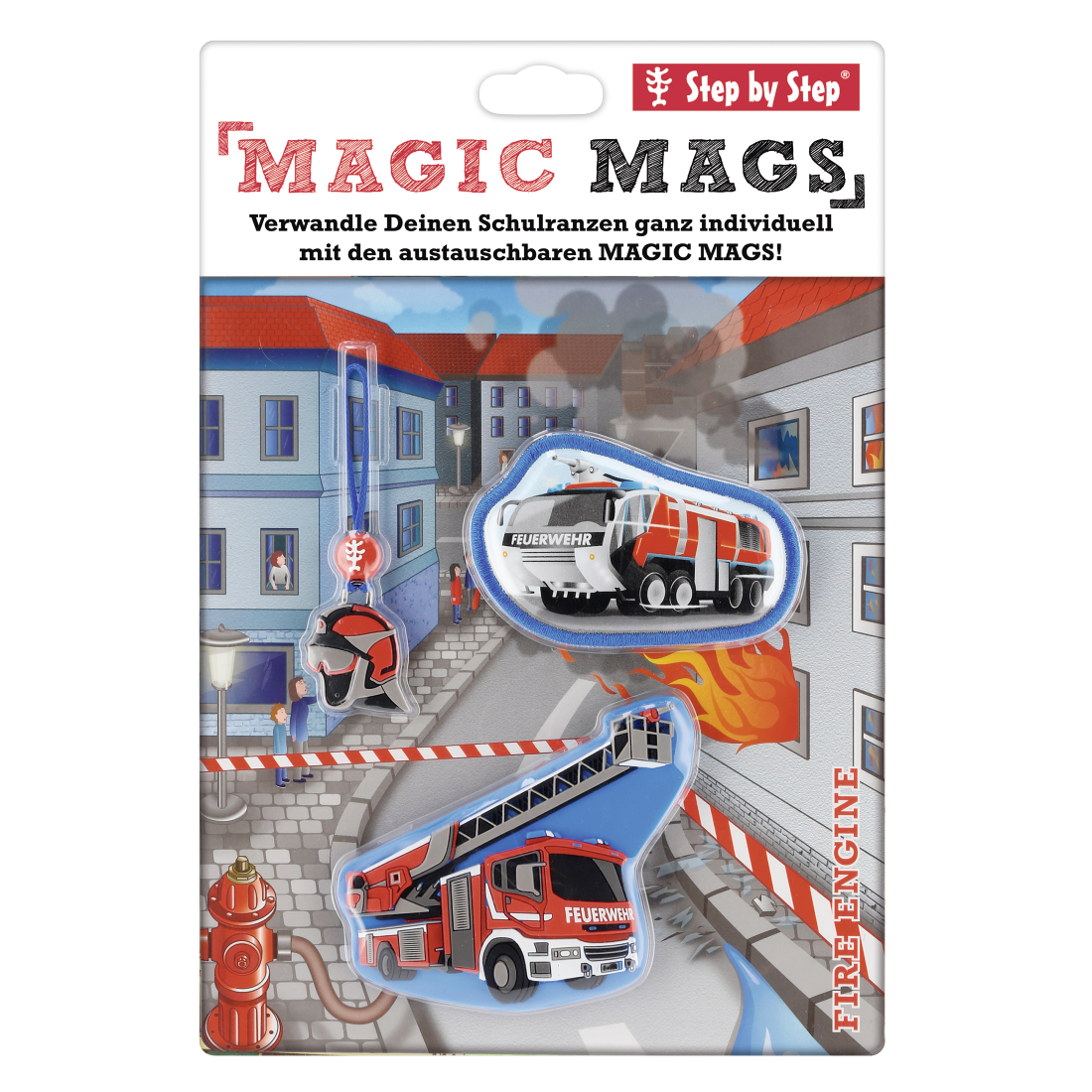 Step by Step MAGIC MAGS Fire Engine Brandon"