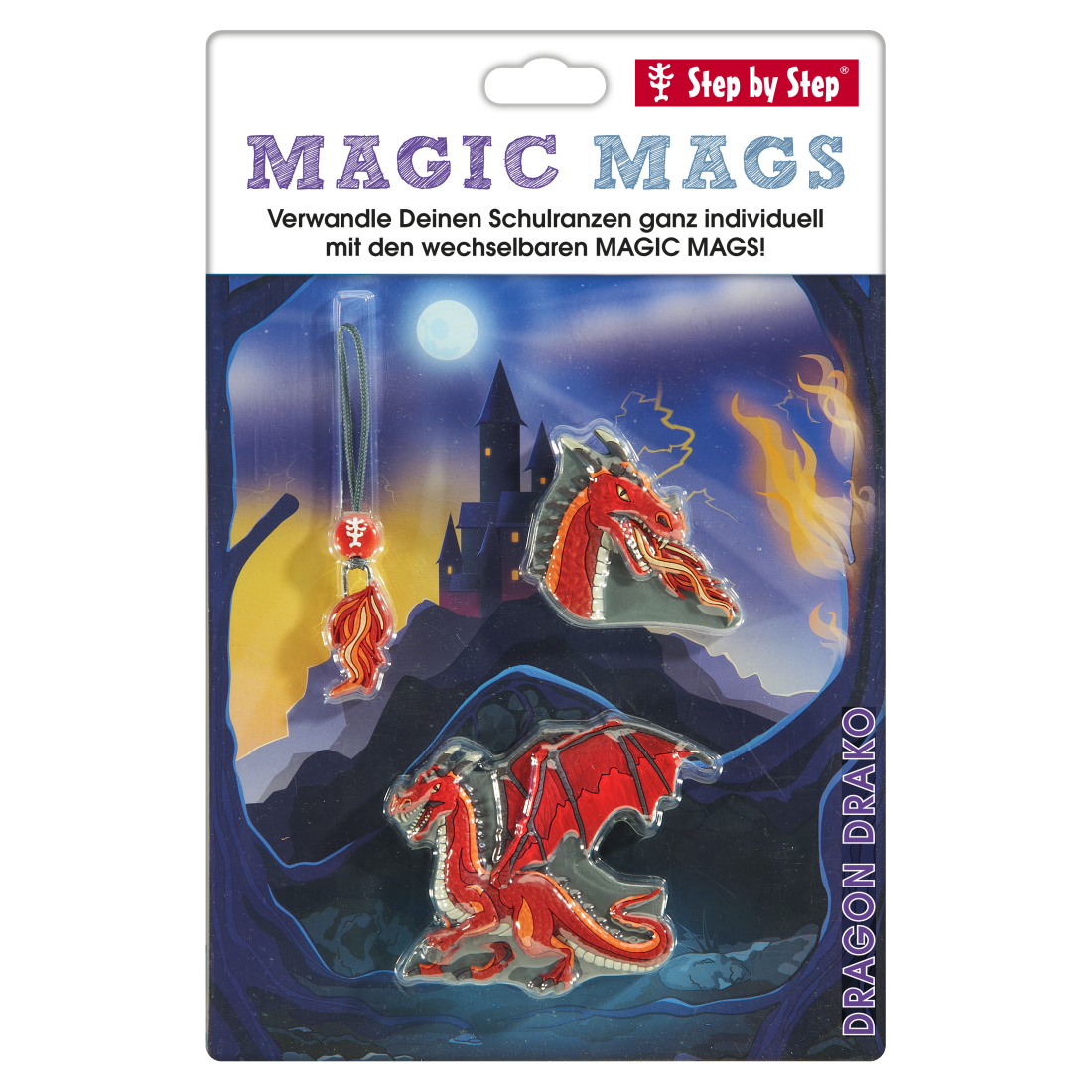 Step by Step MAGIC MAGS Dragon Drako"