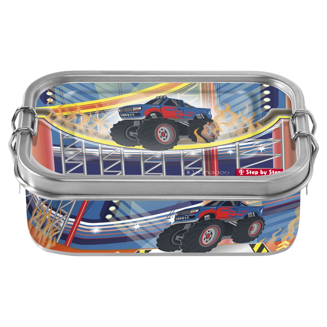 Xanadoo Edelstahl-Lunchbox Monster Truck Rocky"