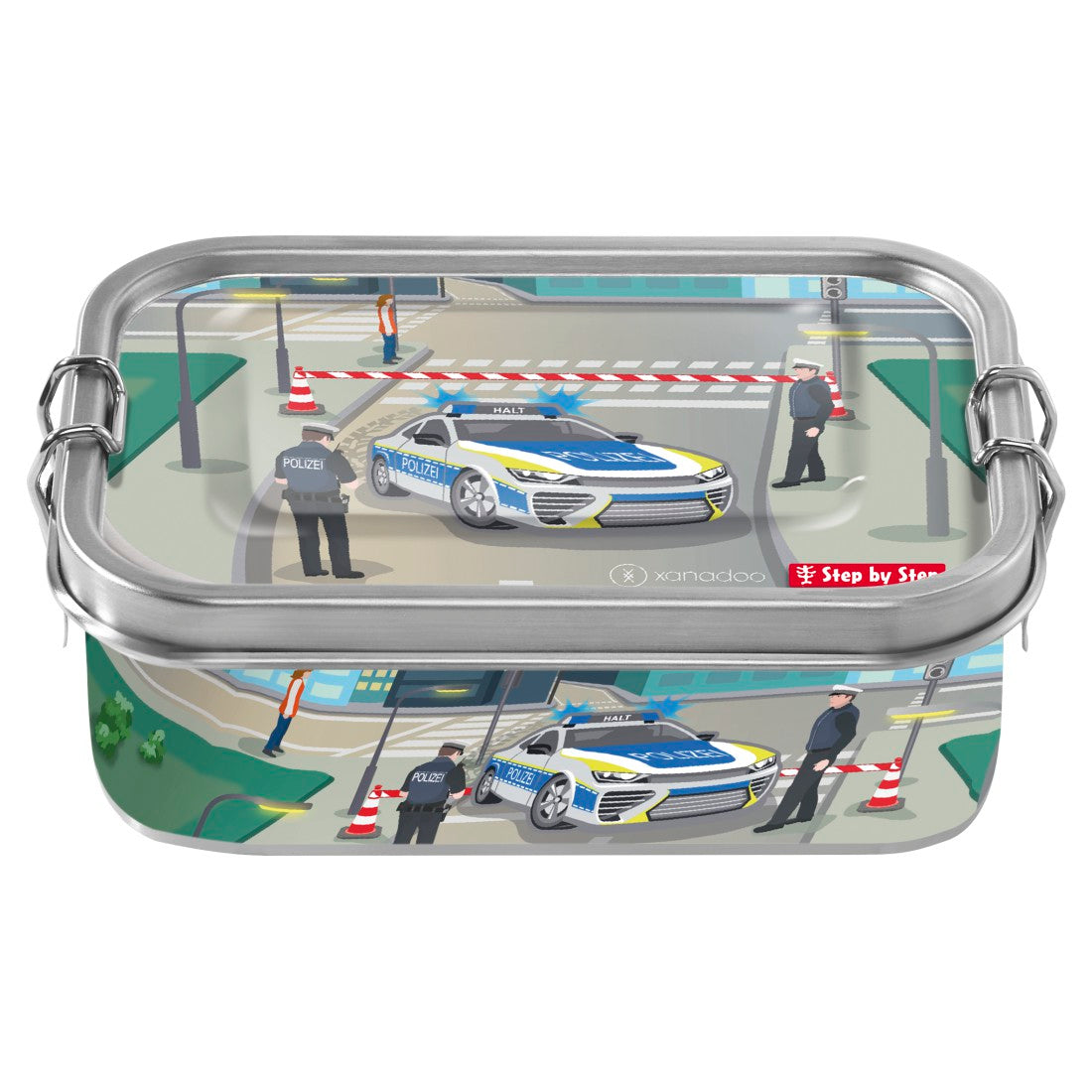 Xanadoo Edelstahl-Lunchbox Police Car Cody"