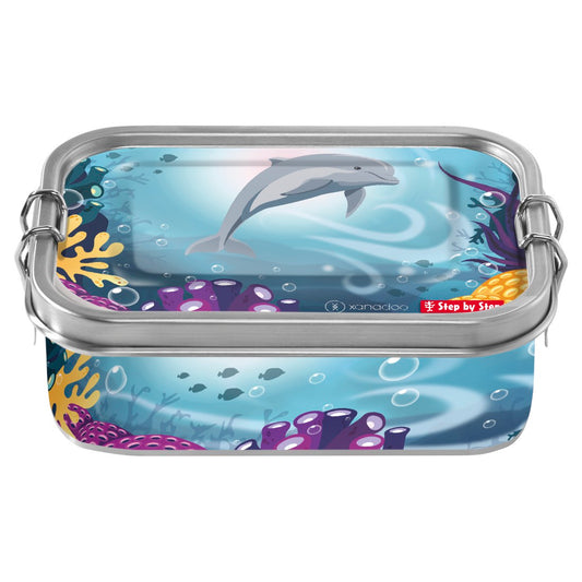 Xanadoo Edelstahl-Lunchbox Dolphin Pippa"