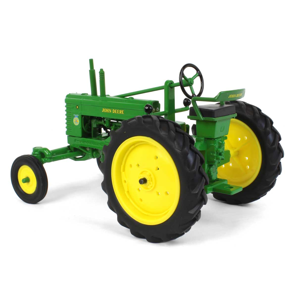 John Deere Model B Wide Front mit FFA-Logo