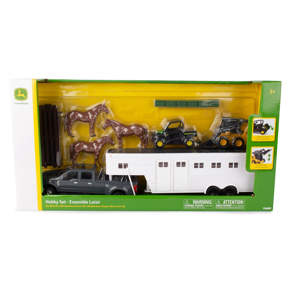 John Deere Hobby Set mit Skid Loader