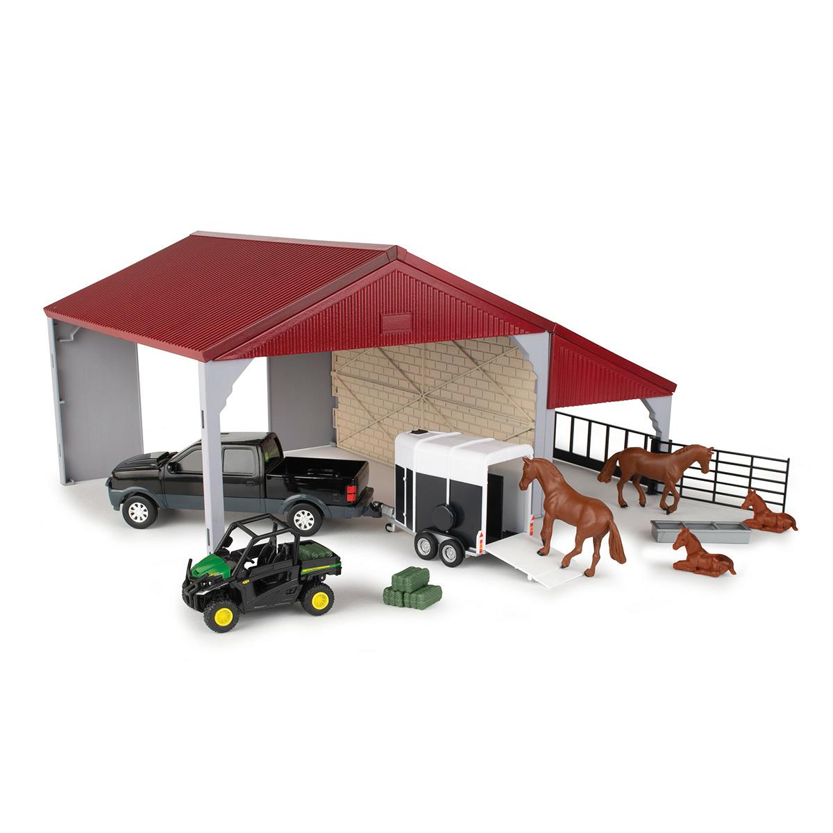 Weathered Barn Play Set