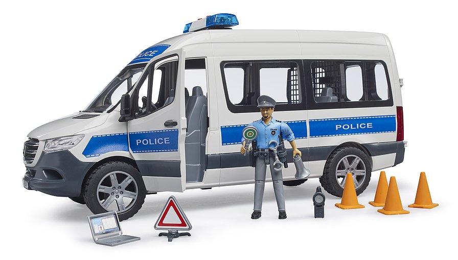 MB Sprinter Polizei Einsatzfahrzeug mit Light & Sound Modul